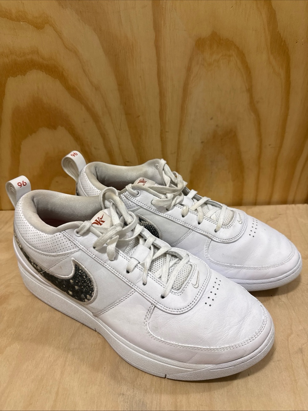 Nike Book 1 Rattlesnake Sneaker /Shoes Men Size 13.5 White Orewood Brown